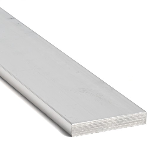 Hliníková plochá tyč 20x10 L 50cm Grad. 6060 T66