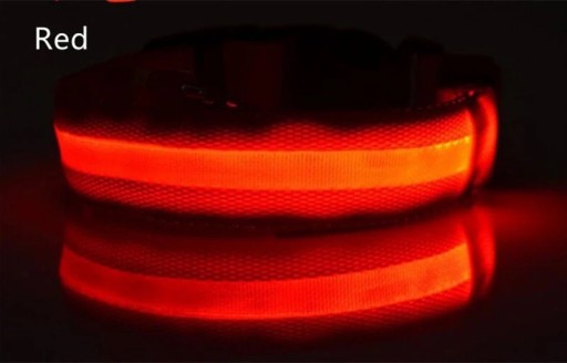 LED OSVETLENIE PRE PSA A MAČKU, NASTAVITEĽNÉ, NA BATERIE, 35-47 M