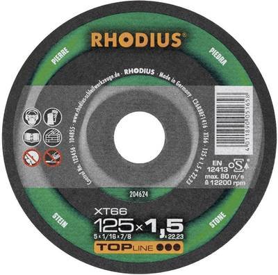 Kotúč na rezanie betónu 125x1,5 RHODIUS TOP XT66