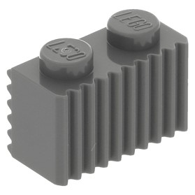 LEGO 1x2 TEHLOVÝ GRIL 2877 C. GREY DBG NOVINKA