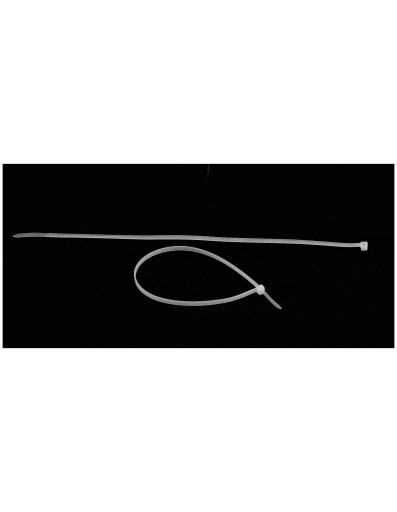 Sťahovacie pásky 4,6x350mm Biele 100 ks