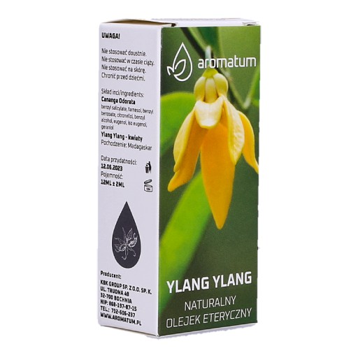 Prírodný esenciálny olej Ylang Ylang 12 ml