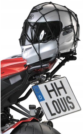 SIEŤ NA BATOŽINU NA MOTOR, ŠTVORKOLKU, BICYKEL, PRILBU, 6 HÁKOV