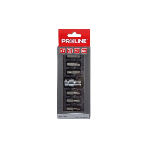 PROLINE Torx Bit Set T25-T55 7 ks. S2