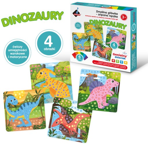 Penový album Genius kid Dinosaurs