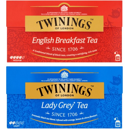 Twinings anglický raňajkový čaj 25 x 2 g