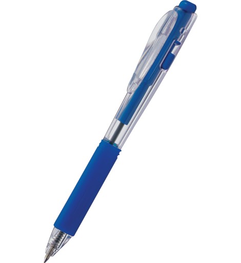 PENTEL BK437 modré výsuvné guľôčkové pero