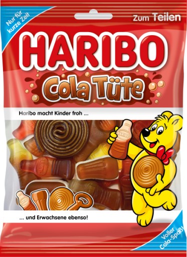 Haribo Cola Tüte Gummies 175g