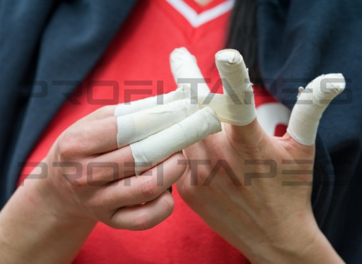 Pevná vodovodná športová omietka, prstová páska, športové omietky, 5cmx10m