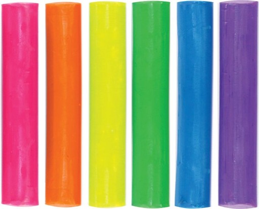 FLUO modelovacia hmota 6 farieb Flamingo 453084