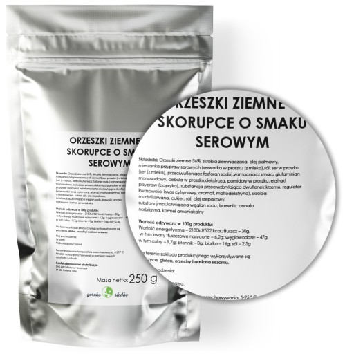 ARAŠIDY v škrupine s príchuťou syra, chrumkavé, 250g
