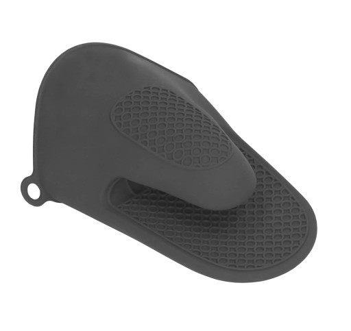 VELKÁ LAPA SILIKÓNOVÁ KUCHYŇSKÁ RUKAVICE SIVÁ