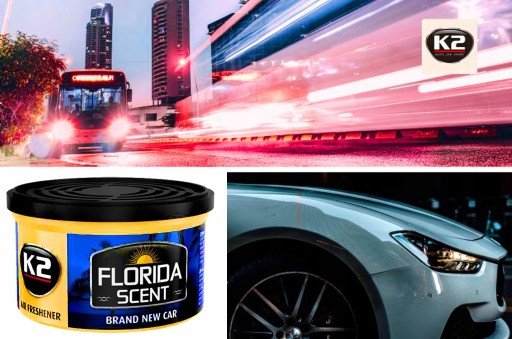 K2 FLORIDA VÔŇA NOVÉHO AUTA REGULÁCIA ZÁMEROV