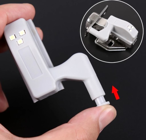3LED VÝKLOPNÉ SKRINÍKOVÉ LAMPY SO SNÍMAČOM