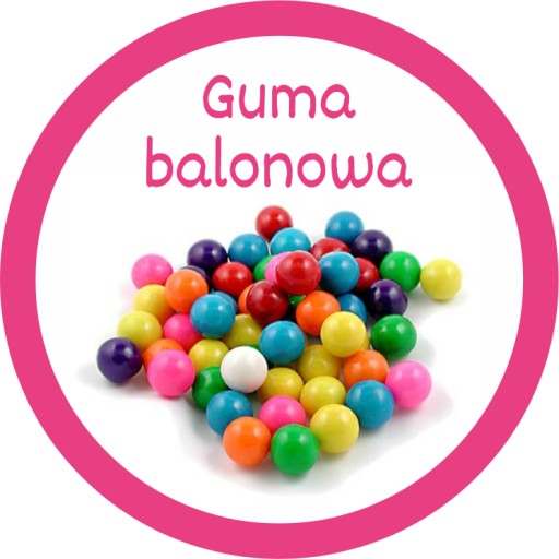 Cukor na cukrovú žuvačku 100g ružová