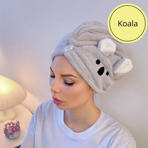 Turbanový uterák na hlavu z mikrovlákna na vlasy