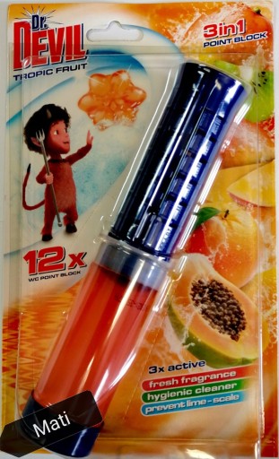 DR. Devil - Gél na osvieženie WC - Tropic Fruit