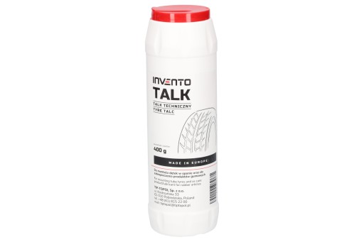 Profesionálny technický mastenec na pneumatiky, duše, gumové tesnenia, 400g