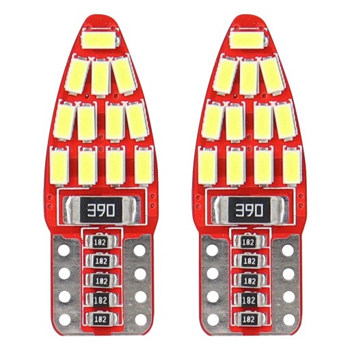 LED CANBUS W5W PARKOVACIE ŽIAROVKY 24SMD 12/24V