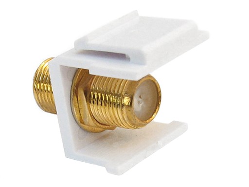 RF anténny konektor F/gn-F/gn 75Ohm, typ KEYSTONE