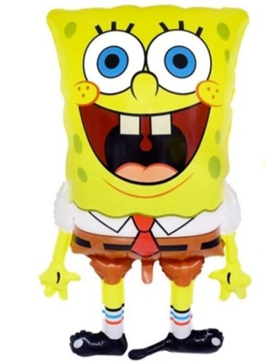 Narodeninový fóliový balón Sponge Bob 75x70cm