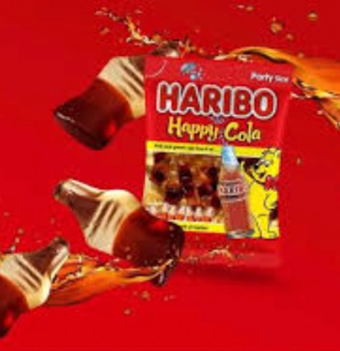 Haribo Happy Cola Mini Pack 10 ks x 10 g želé fazuľky z Nemecka DARČEKOVÉ balenie