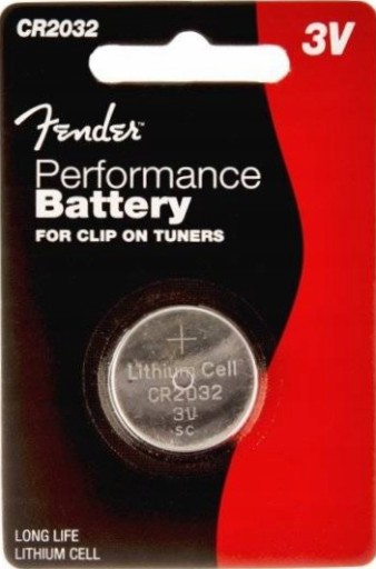 Batéria Fender CR2032 3V pre tunery