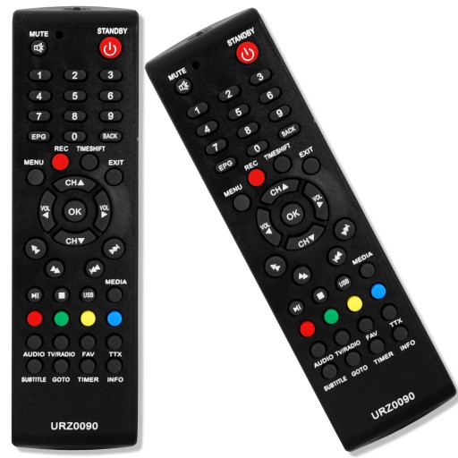 DIAĽKOVÉ OVLÁDANIE PRE CABLETECH URZ0090 DVB-T DEKODÉR