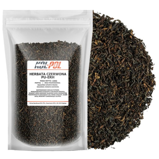 ČERVENÝ ČAJ PU-ERH 100g Prírodný sypaný list