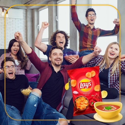 Paprikové lupienky LAYS 130g