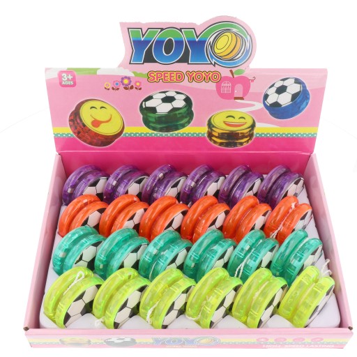 JOJO FUTBAL FUTBAL SVIETIACA LED HRAČKA YOYO