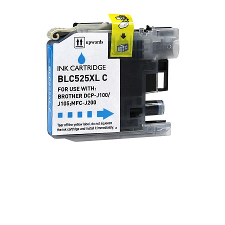 ATRAMENT pre BROTHER LC525C DCP-J105 DCP-J100 DCP-J105