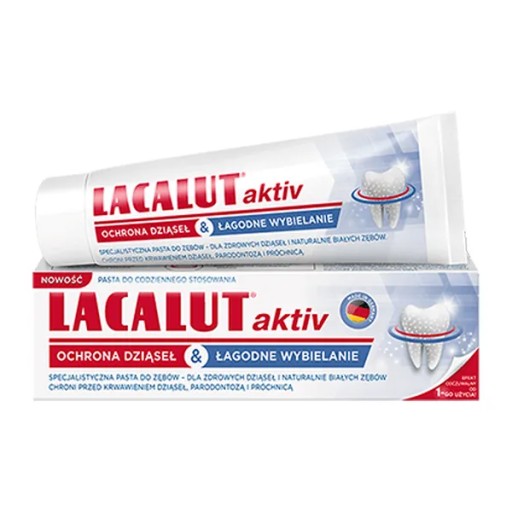 Lacalut Aktiv pasta na ochranu ďasien 75ml Active