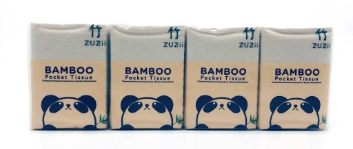 ZUZii Eco vreckové bambusové obrúsky 8 ks.