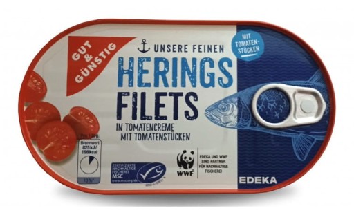 G&g Filety zo sleďov Tomatencreme sleď v paradajkovej omáčke 200g