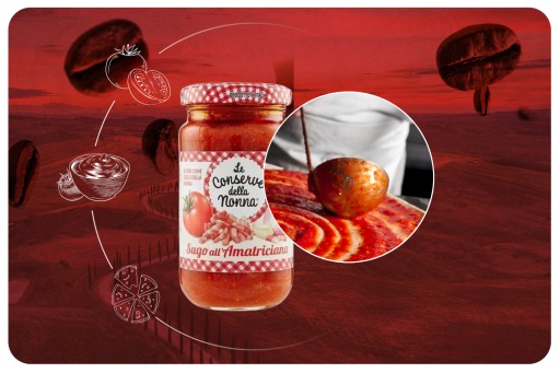 Paradajková omáčka Le Conserve della Nonna Sugo so slaninou 190g