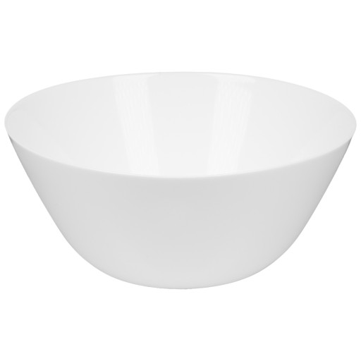 BIELA MISKA NA ŠALÁT 24CM OPÁL