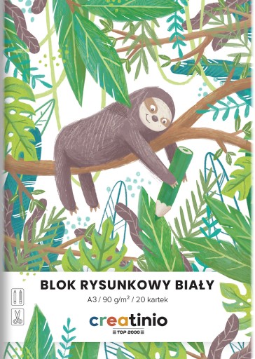 BLOK NA KRESLENIE CEATINIO A3/20K BIELY