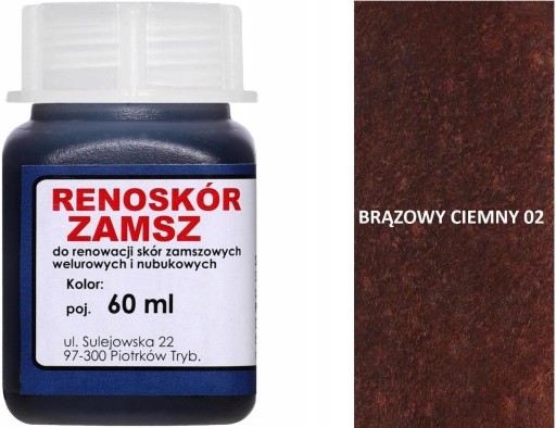 TMAVOHNEDÁ FARBA WILBRA NA ALCANTRA VELUR 60