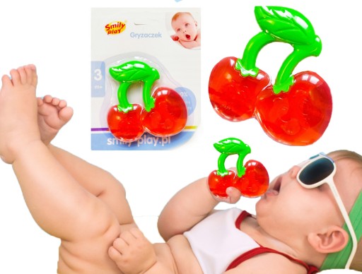 SMILY PLAY CHERRY TEEETHER