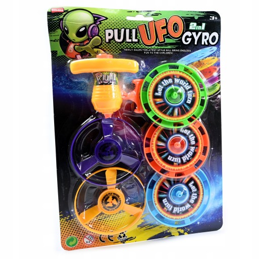 LIETAJÚCI DISK UFO ODPAĽOVACÍ VRTUĽNÍK
