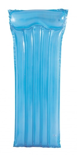 Farebný plážový matrac Transparent 183 x 76 cm BESTWAY Blue