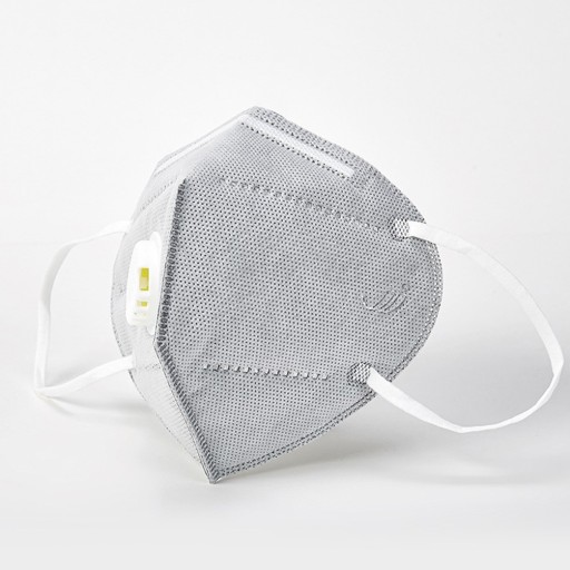 KN95 MASKA S VENTILOM S FFP2 FILTROM Šedá