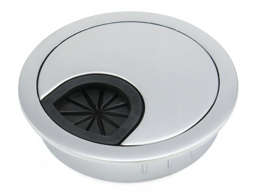 KOVOVÝ KÁBLOVÝ VSTUP PRE STOLOVÉ FI60MM ALU
