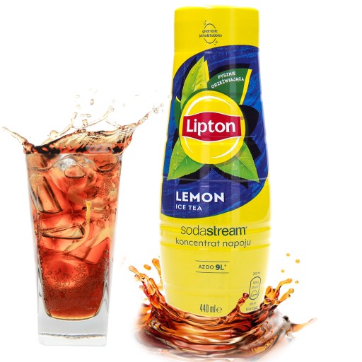 SodaStream Lipton Ice Tea sirupový koncentrát šťava 440 ml na sýtenie vody
