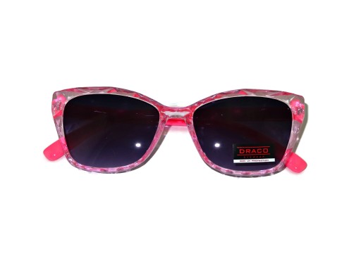 DIEVČENSKÉ OKULIARE, CAT TRANSPARENT, BOHO RUŽOVÉ