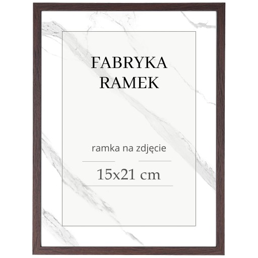 Fotorámik 15x21 A5 rámiky stojace wenge