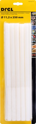 Lepiaca kazeta do pištole, 12 ks 11 mm x 250 mm