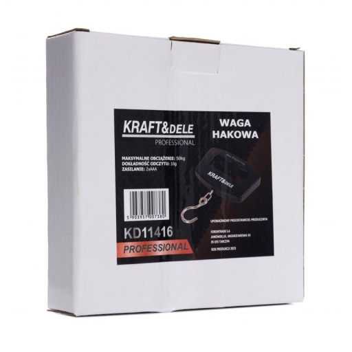Ručná rybárska váha na batožinu max. 50 kg KD11416