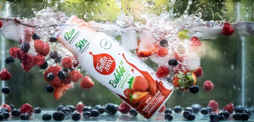 Fruttamax Strawberry Light sirup 500 ml do sódy sýtenej 12l BEZ CUKRU